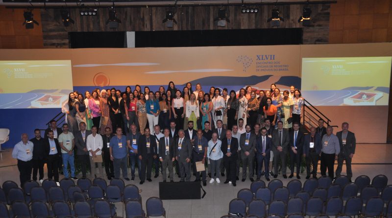 XLVII ENCONTRO DOS OFICIAIS DE REGISTRO DE IMÓVEIS CHEGA AO FIM COM RESULTADOS EXPRESSIVOS