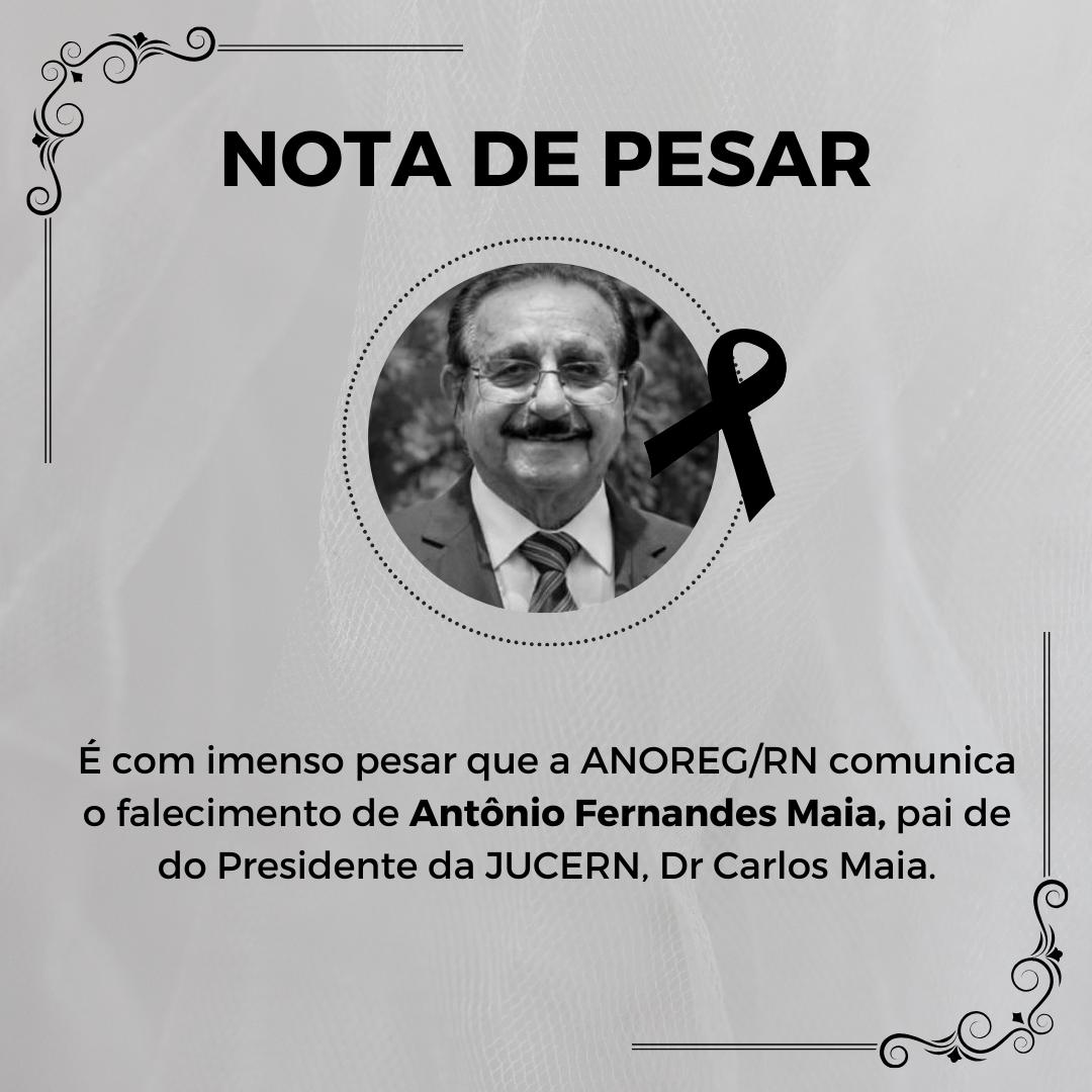 NOTA DE PESAR