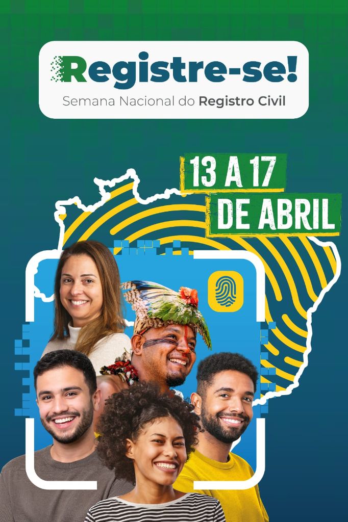 Registre-se!: Semana Nacional do Registro Civil oferece serviços gratuitos aos potiguares de 13 a 17