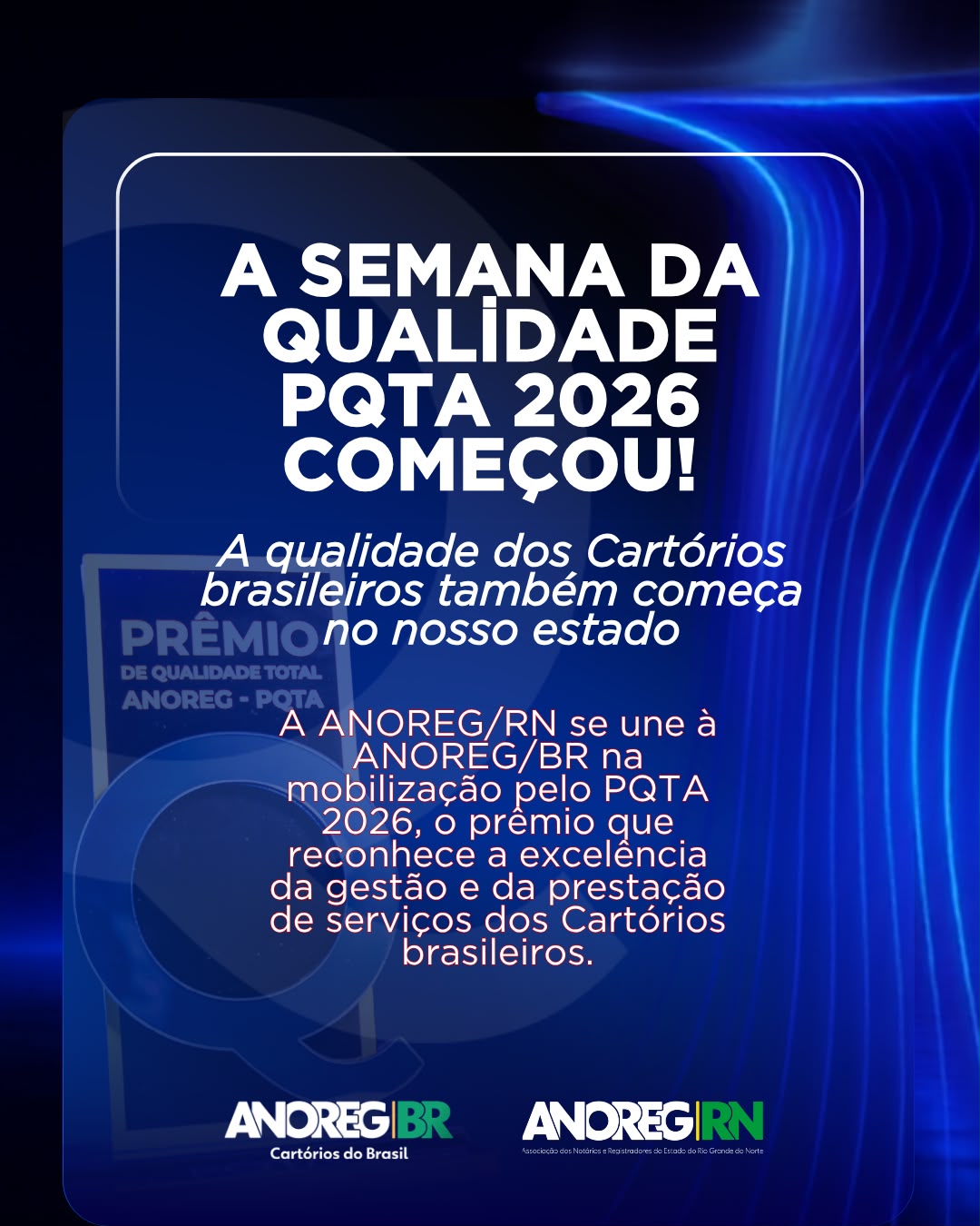 Semana da Qualidade mobiliza Cartórios de todo o País para participação no PQTA 2026